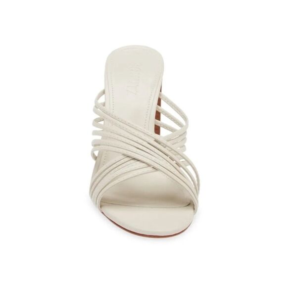 SCHUTZ Pearl Evangeline Block Heel Slide Sandal- Size 9 - Picture 3 of 9